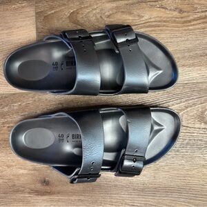 Grey Birkenstock Arizona EVA Slides